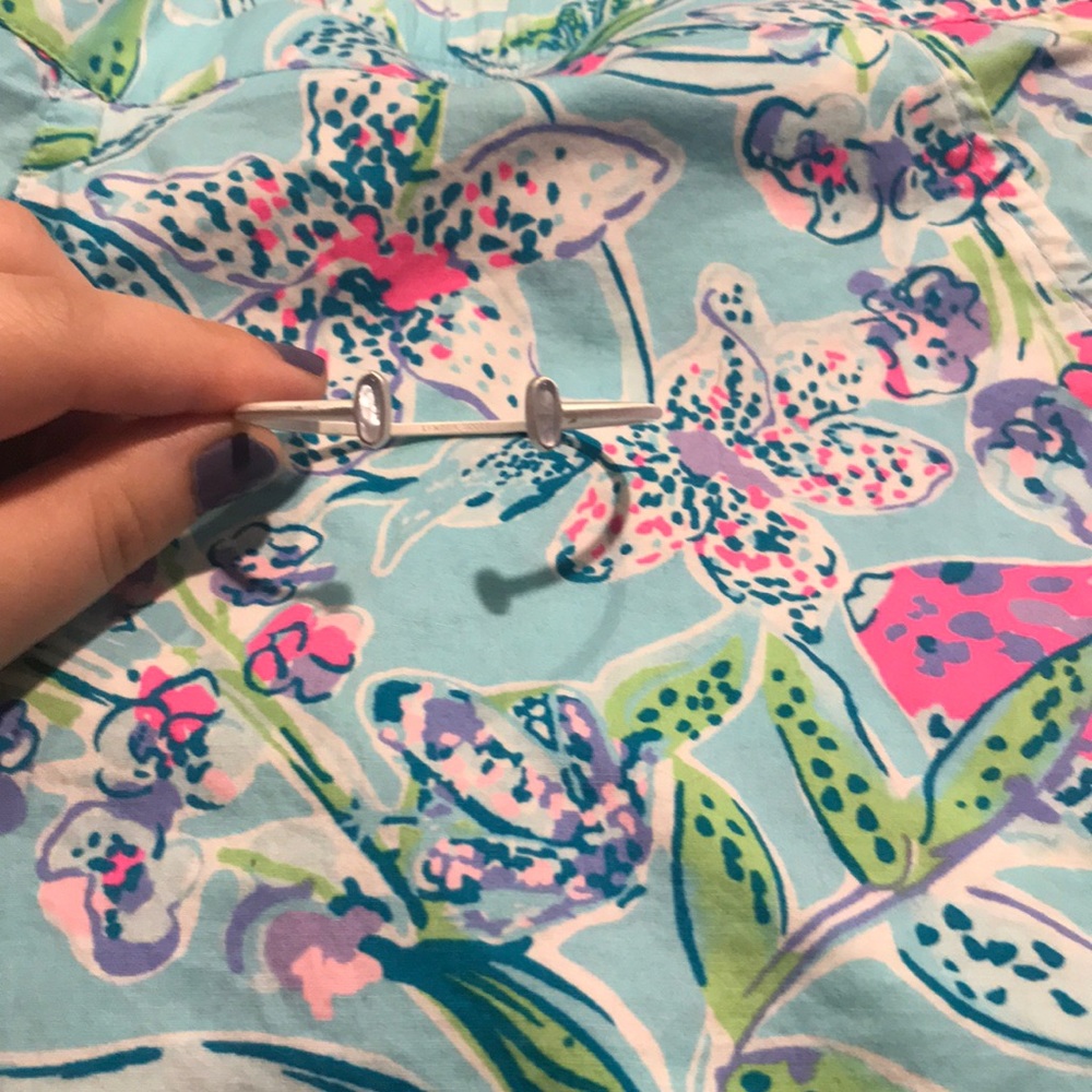 Kendra Scott NWOT Blue and silver cuff
